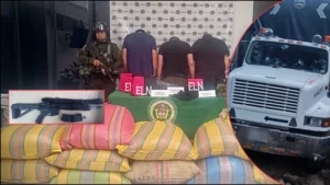 Operativo policial contra la piratería terrestre en Timbío, Cauca, dejo tres persona capturadas